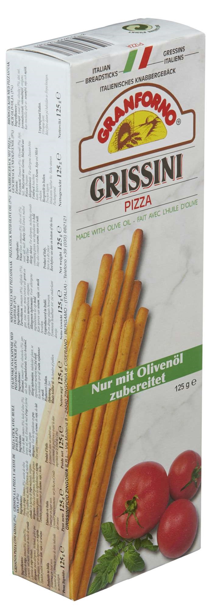 Grissini pizza          125g
