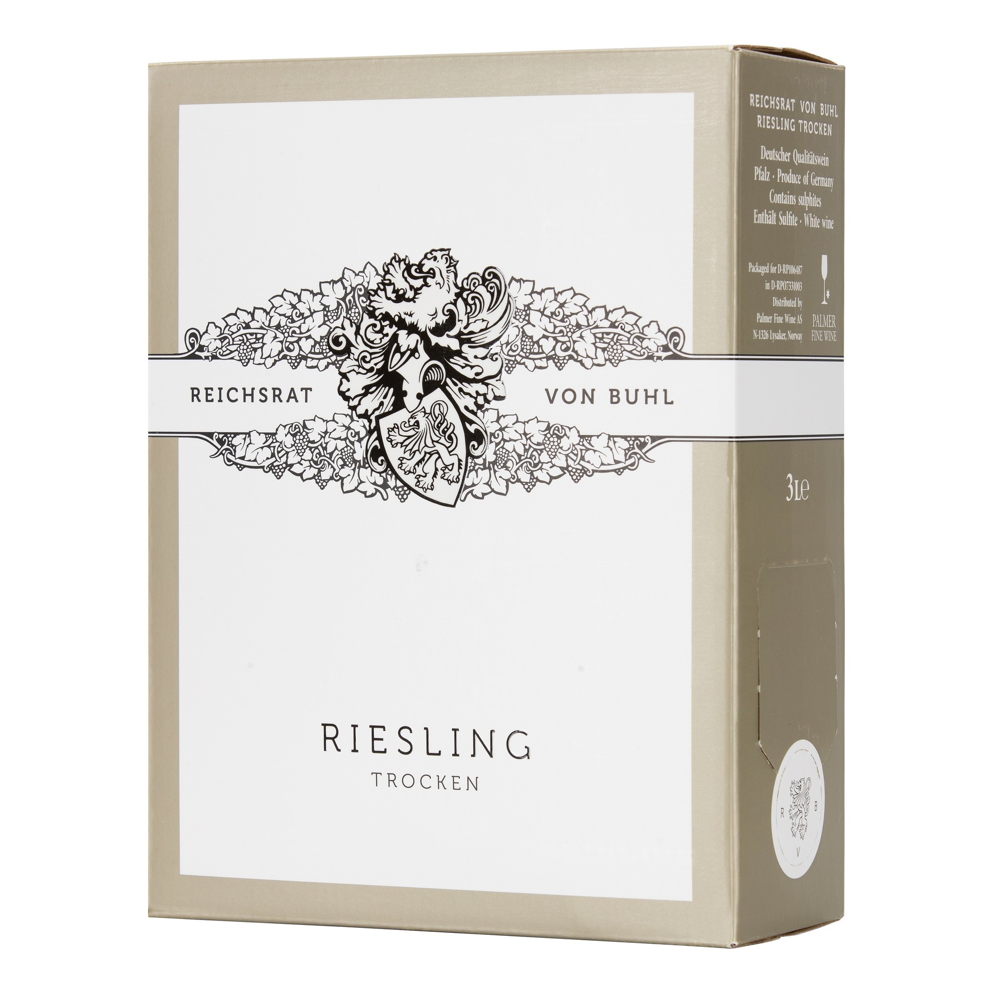 Von buhl riesling trocen bib 12% 3l