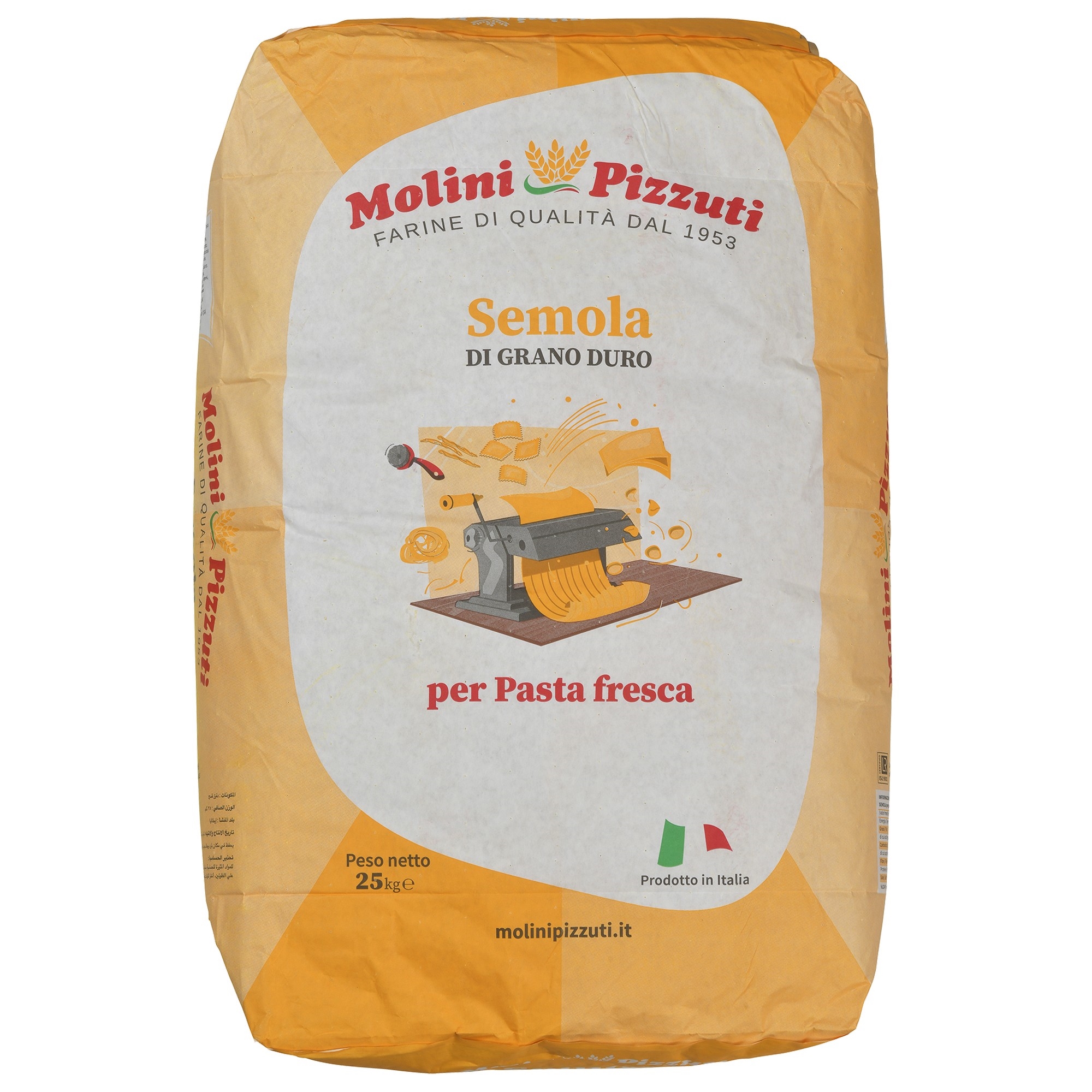 Pasta flour semolina 25kg