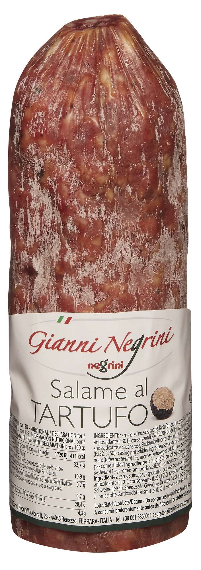 Salami w/ truffle ca750g    kg