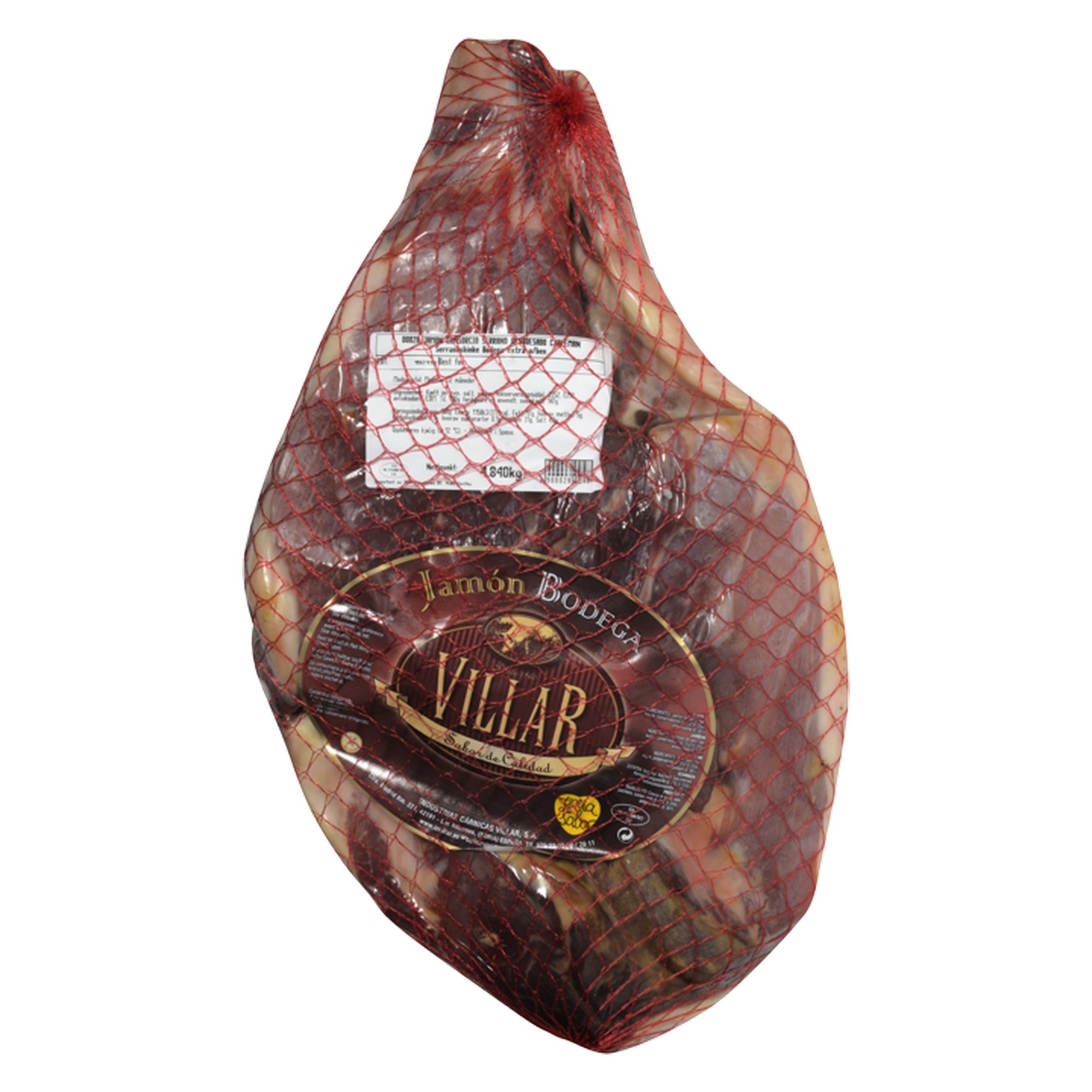 Serranoskinke bodega extra u/ben 2xca4kg
