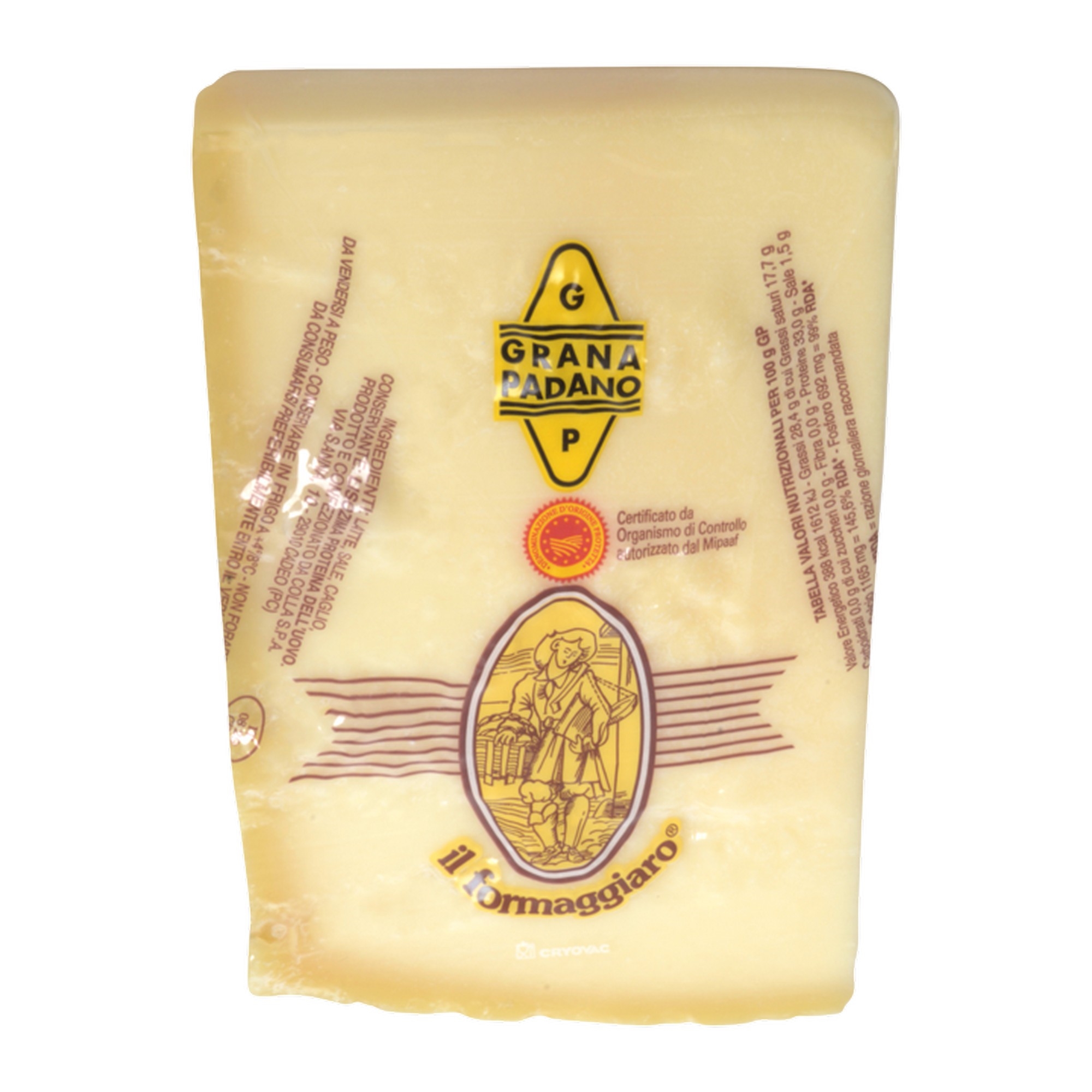 Grana padano dop 10mnd    16xca1kg