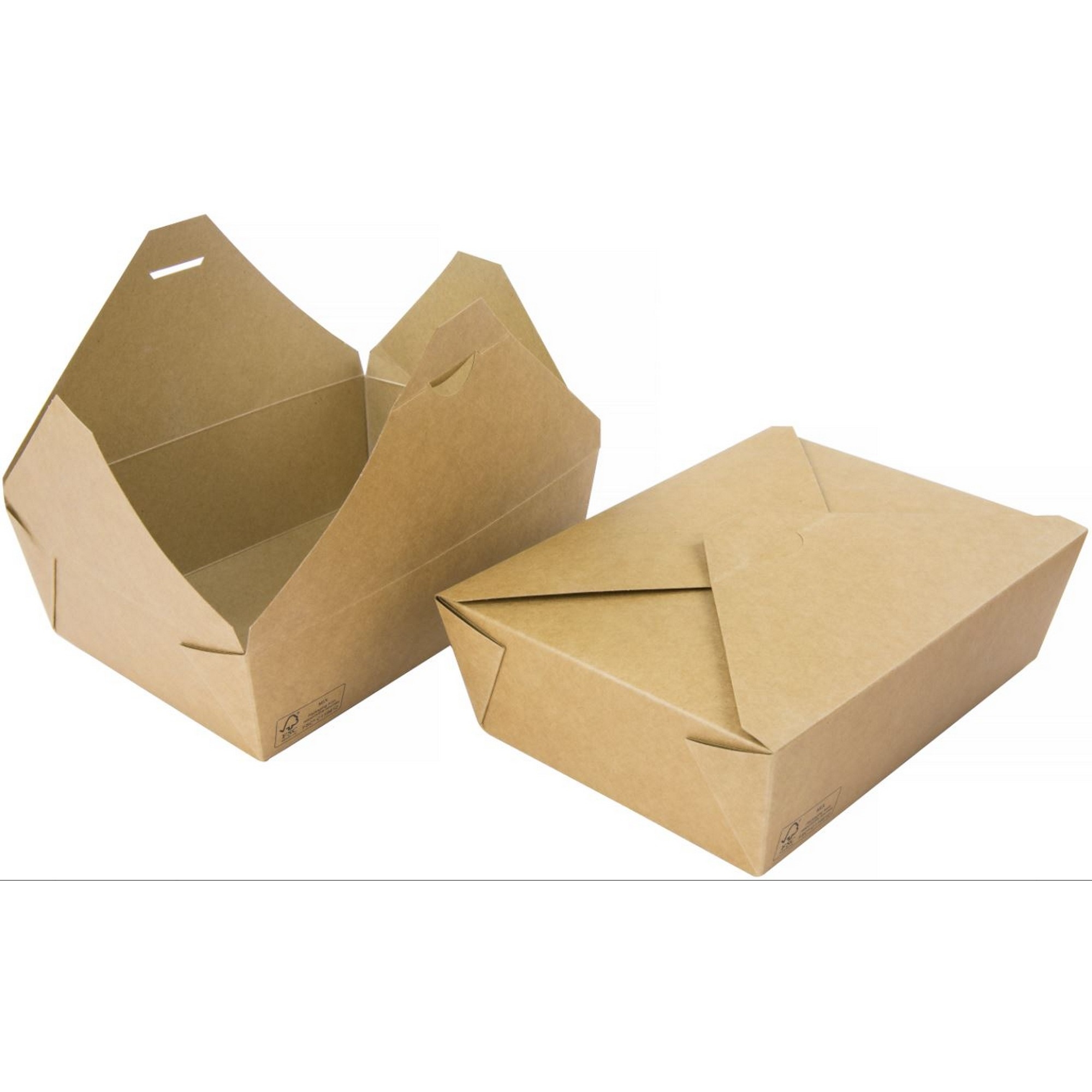 Multifood kartong 1600ml fsc 19,5x14x6,3cm 200stk