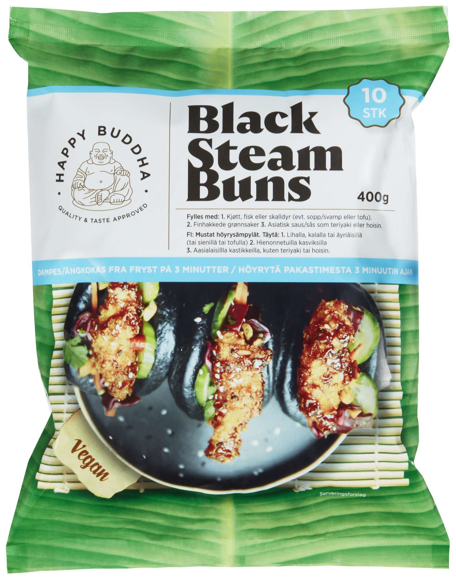 Black steambuns 40gr 10pcs