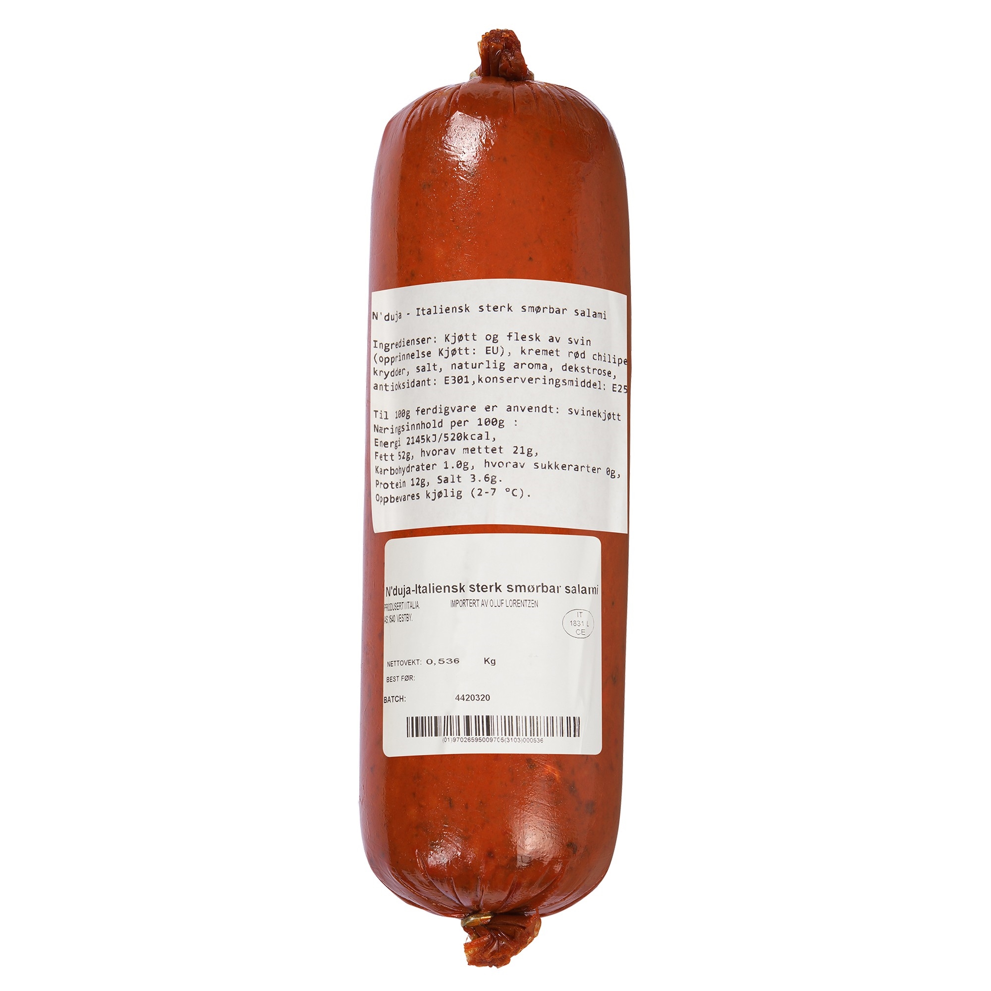 Nduja   10xca500g