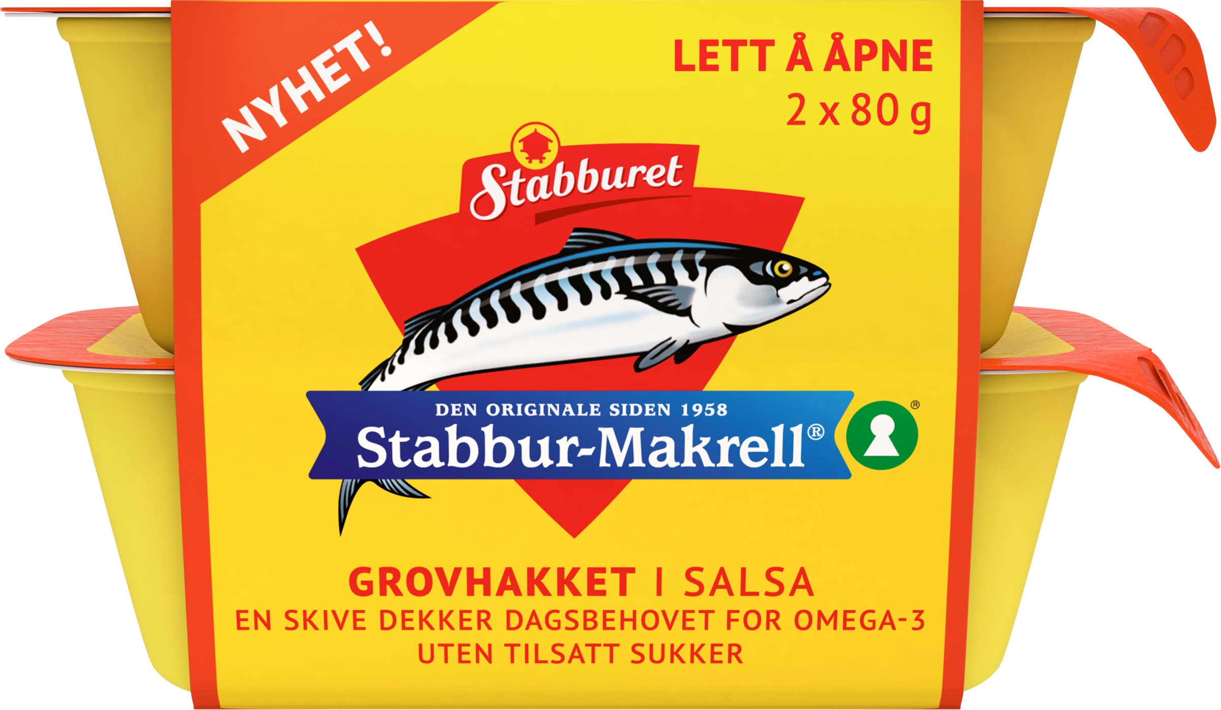 Stabbur-makrell hakket salsa  2x80g