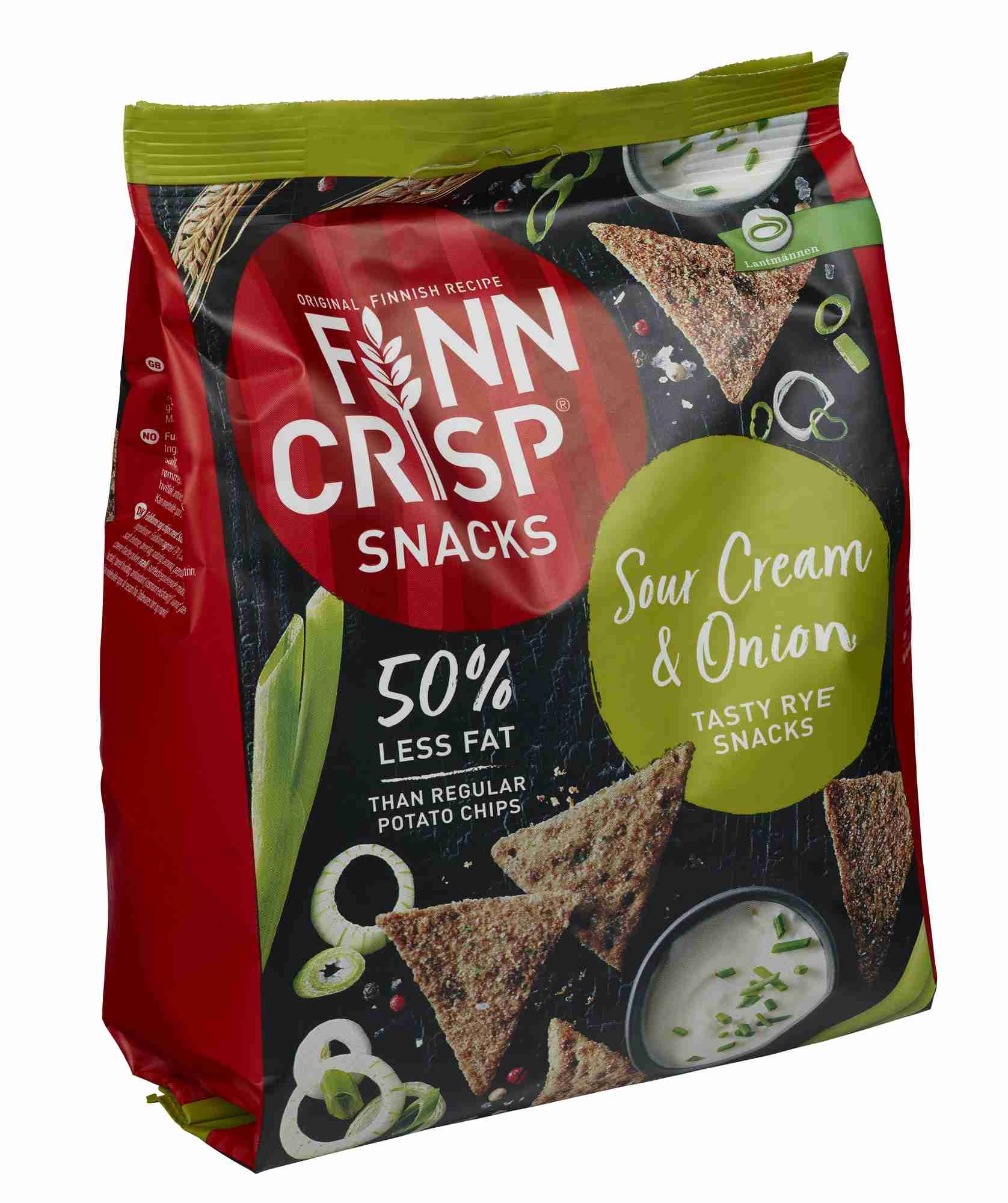 Rye snack sour cream & onion 150g