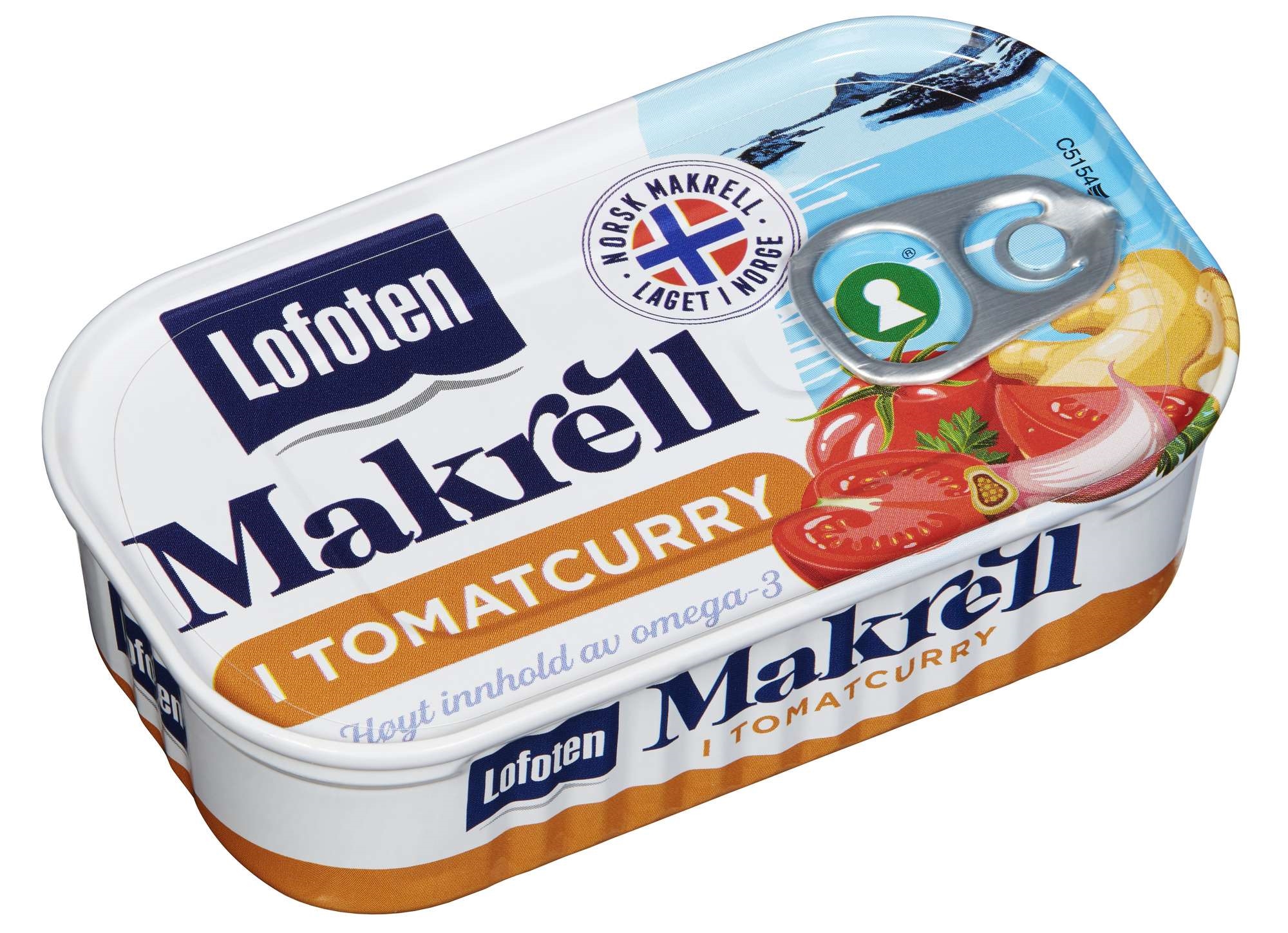 Makrell i tomatcurry 110g