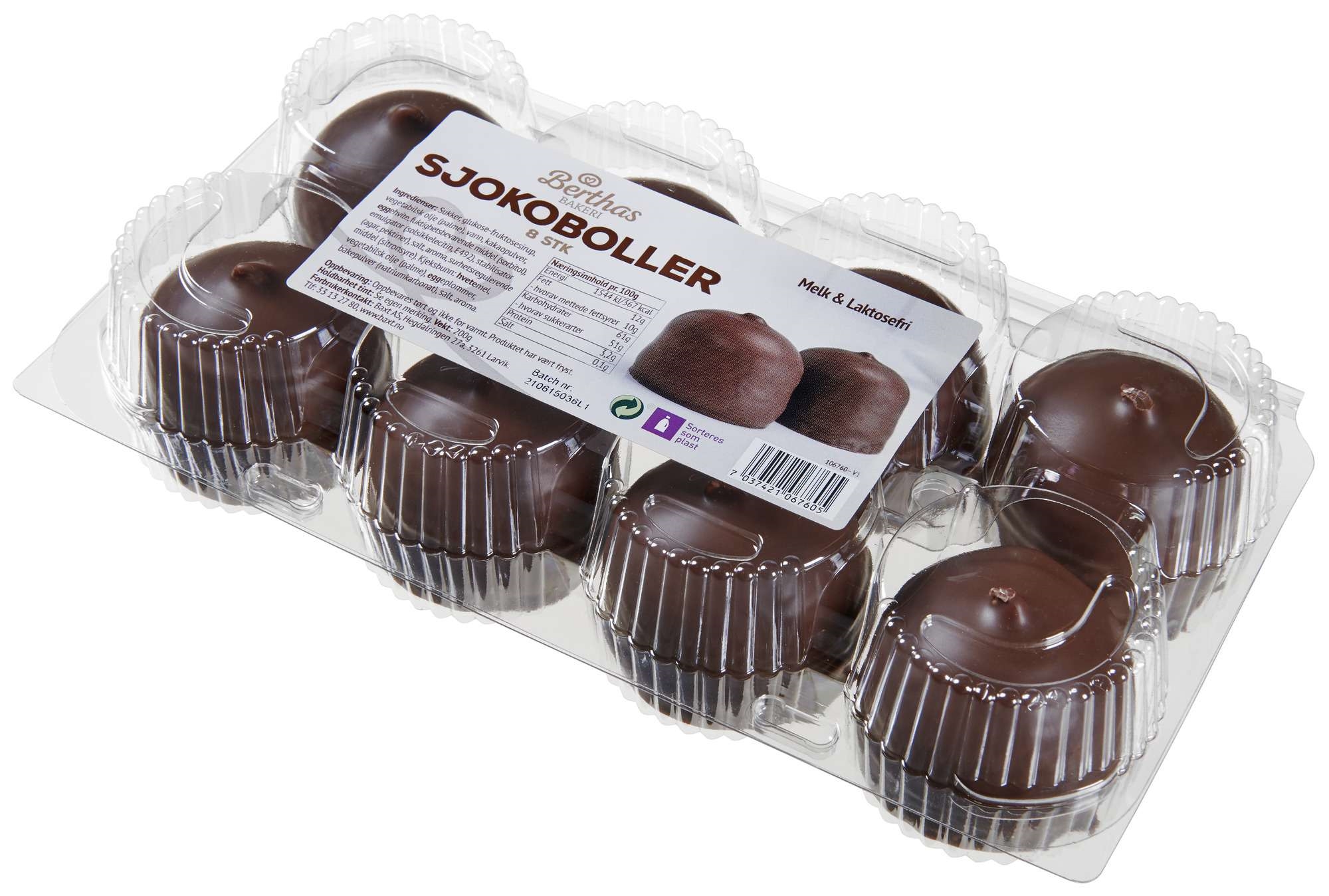 Chokolate ball 8pac 200g