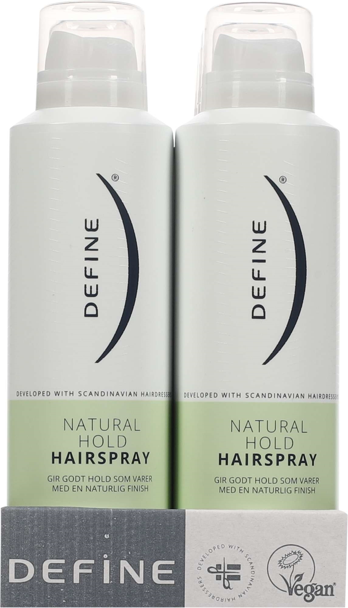 Define natural hold hairspray   200ml