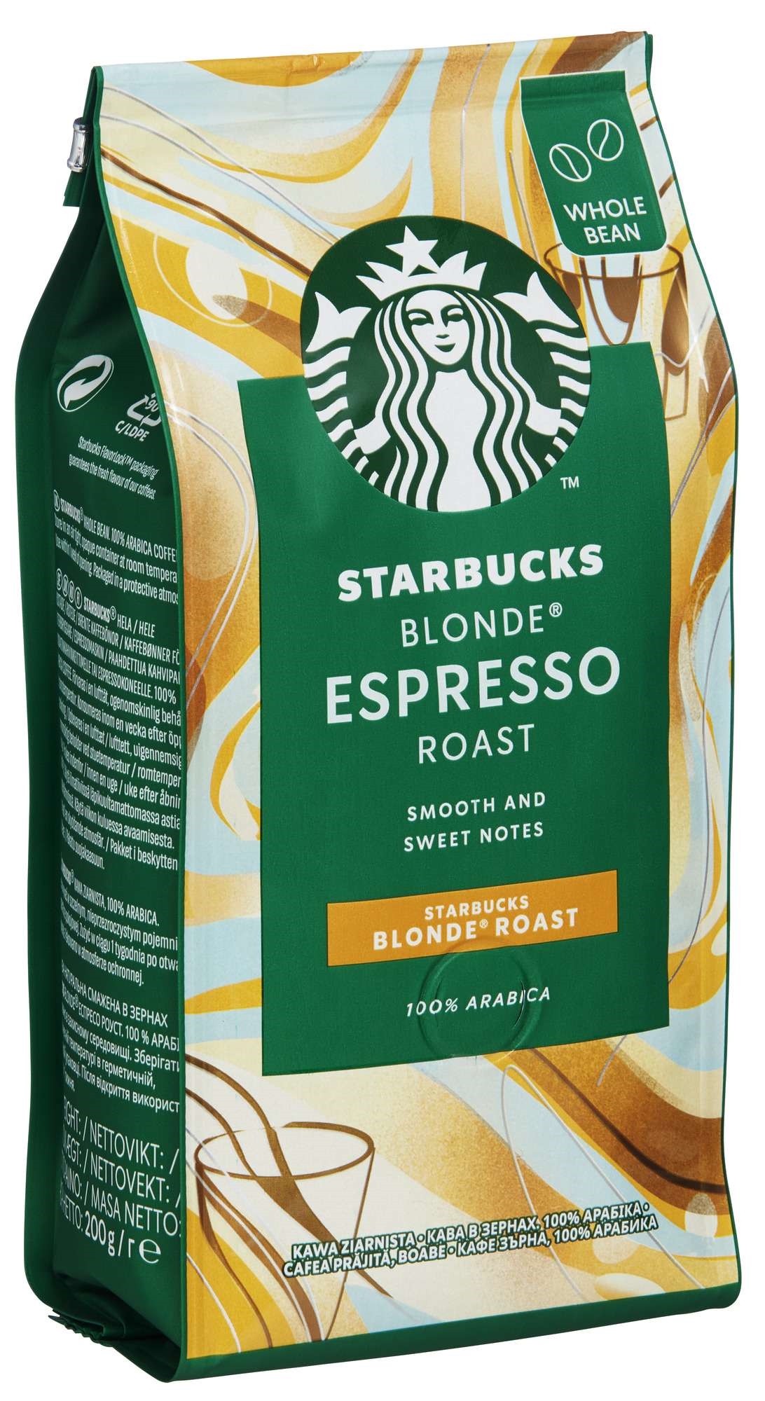 Starbucks blonde espresso rwb 200g