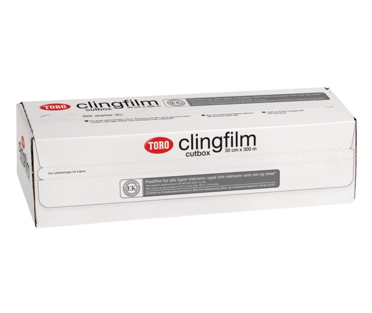 Clingfilm cutbox 30x300m