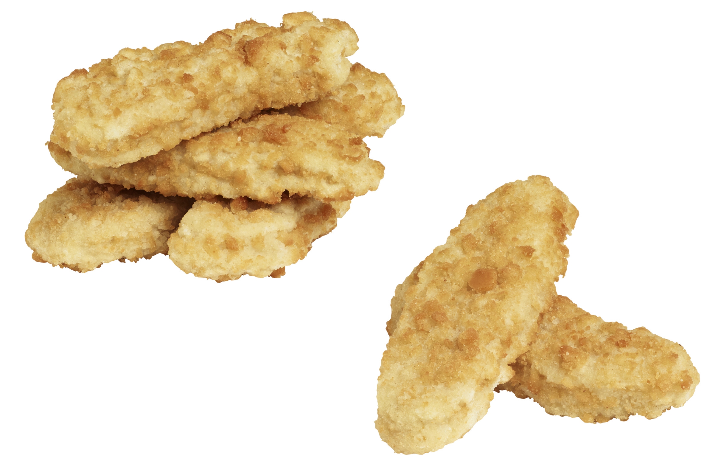 Kyllingsticks/nuggets crispy singelfryst  2,5kg