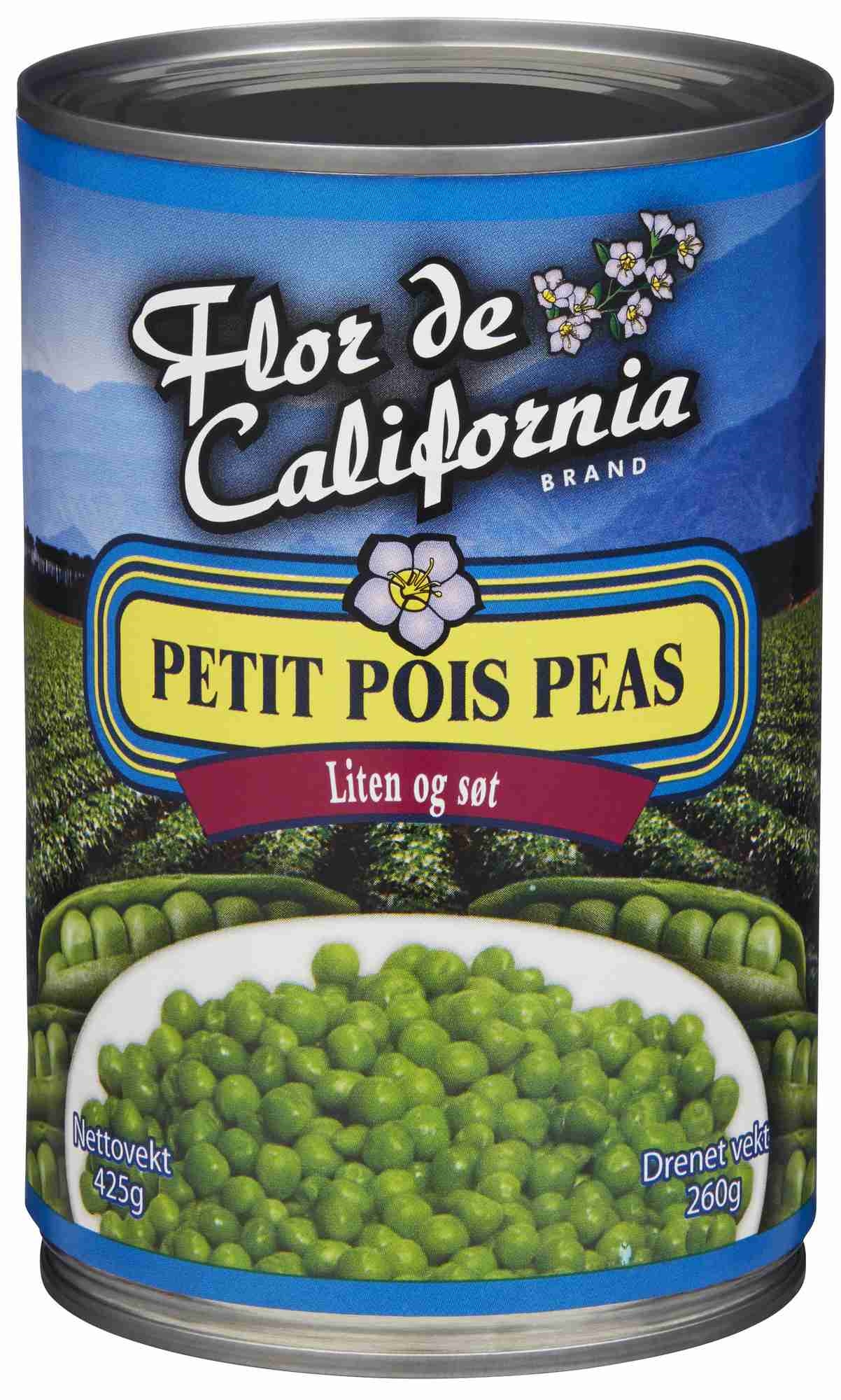 Erter petit pois 425g