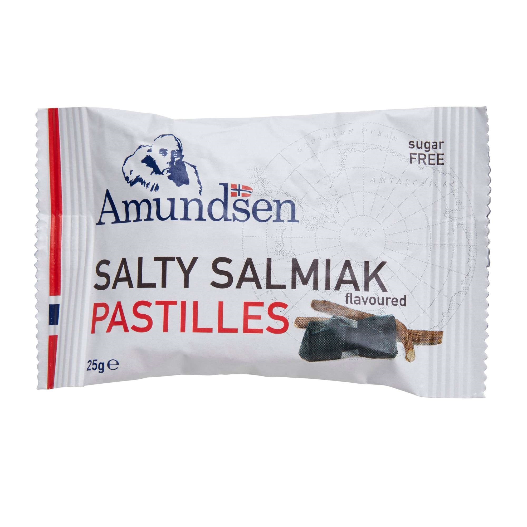 Salmiakk smak pastiller  25g