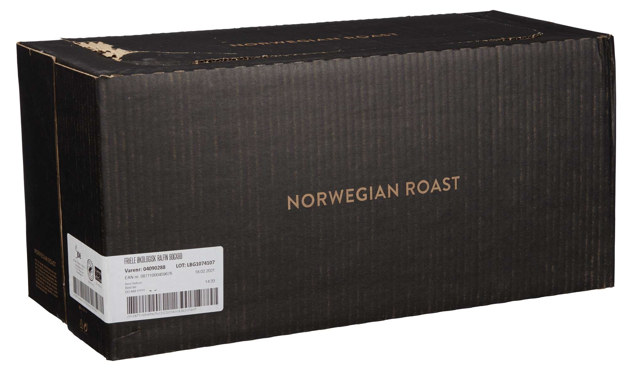Friele økol. ra kaffe finm  80x90g