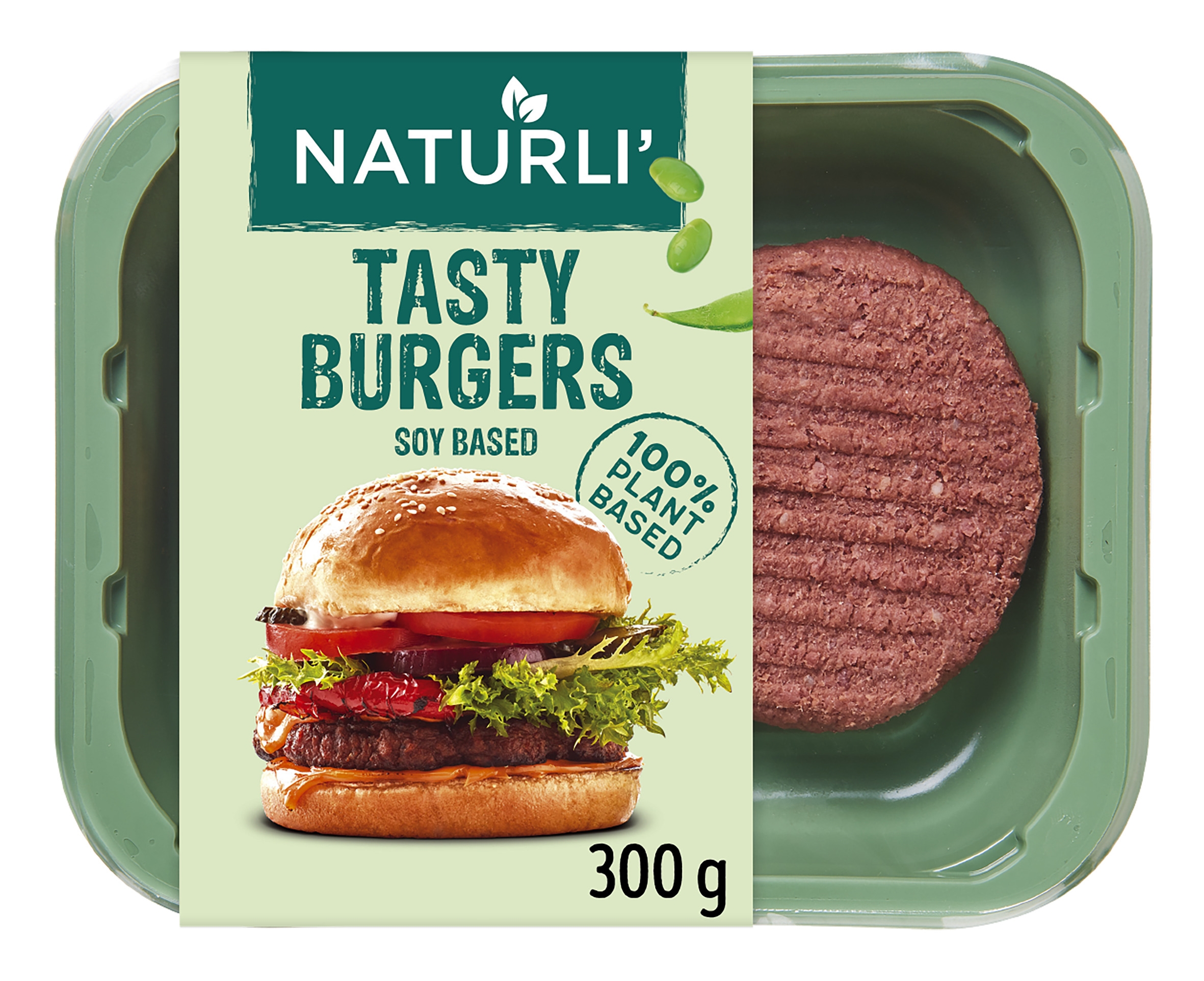 Naturli' tasty burgers  300g