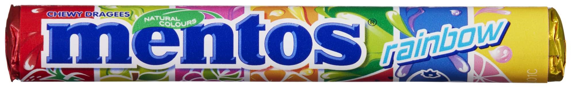 Mentos rainbow roll 37,5g