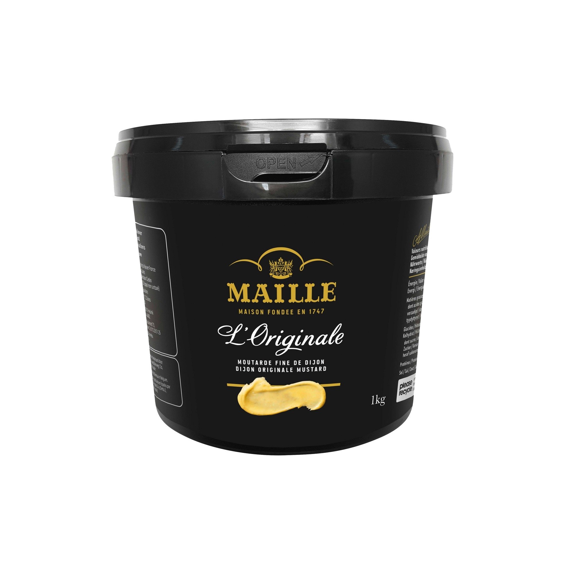 Dijon sennep original 1kg