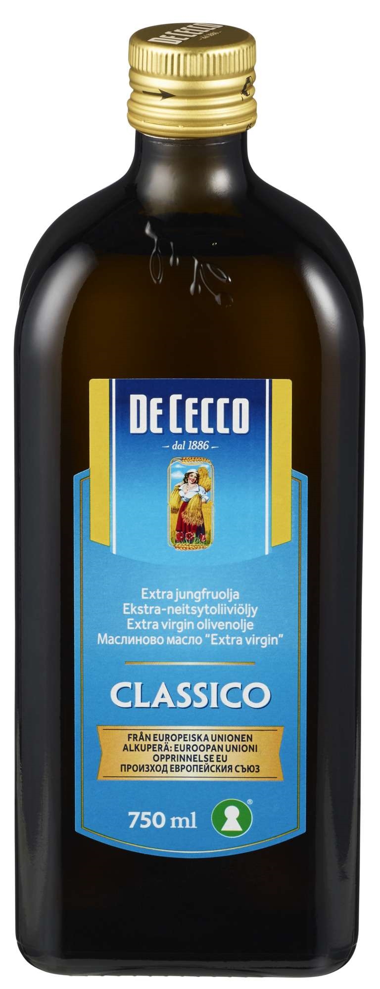 Olivenolje extra virgin classico   750ml