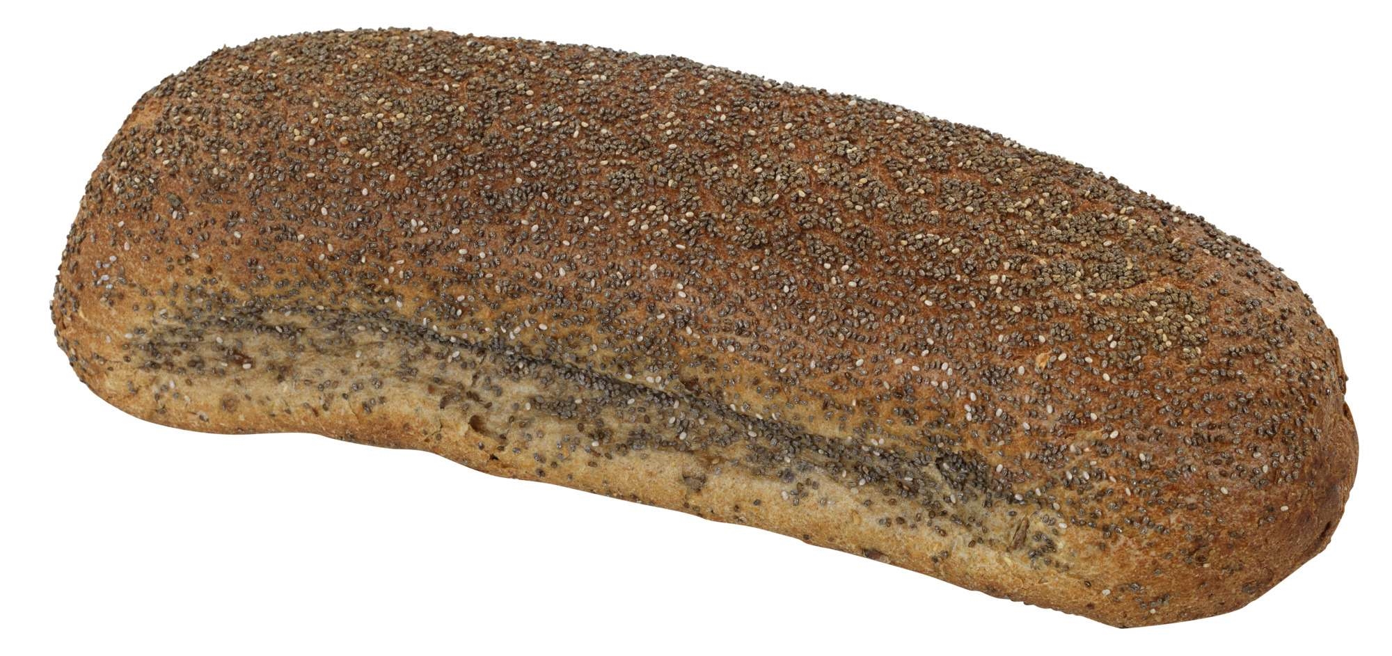 Grovbrød havre chiafrø sammenbakt 700g