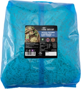 Ekte revet ost lett 3kg