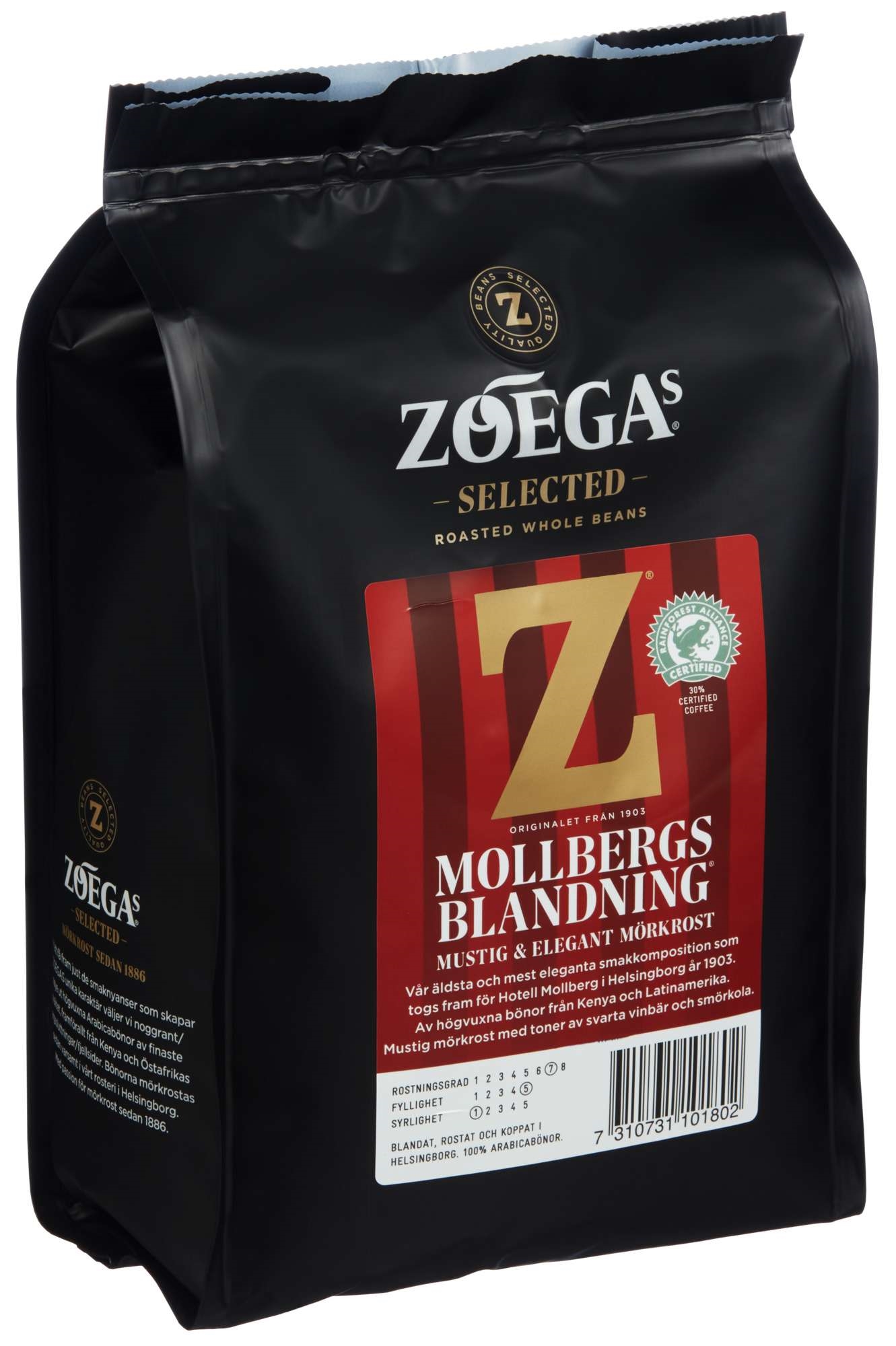 Zoegas mollbergs blend rwb  450g
