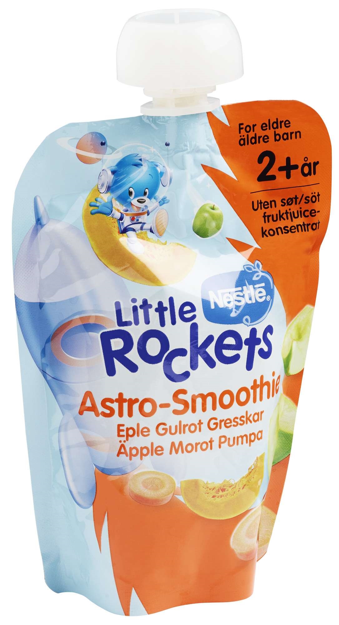 Little rockets smoothie gresskar 2år 150g