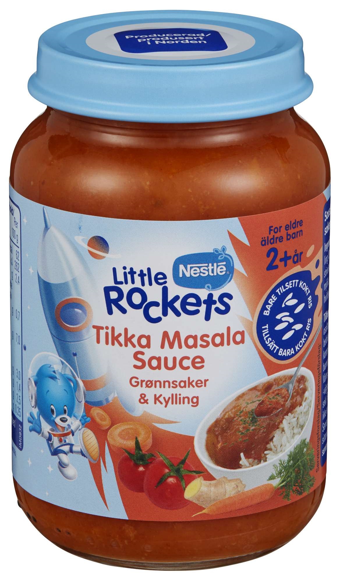 Little rockets tikka masala 2år  190g