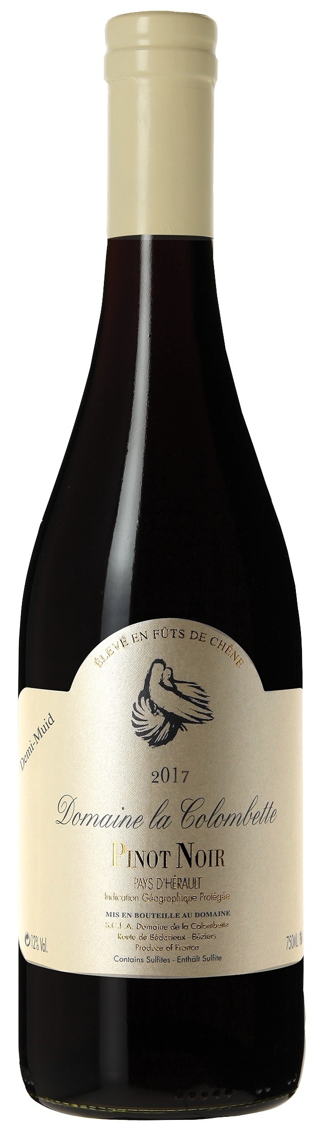 Colombette pinot noir 12,5% 75cl
