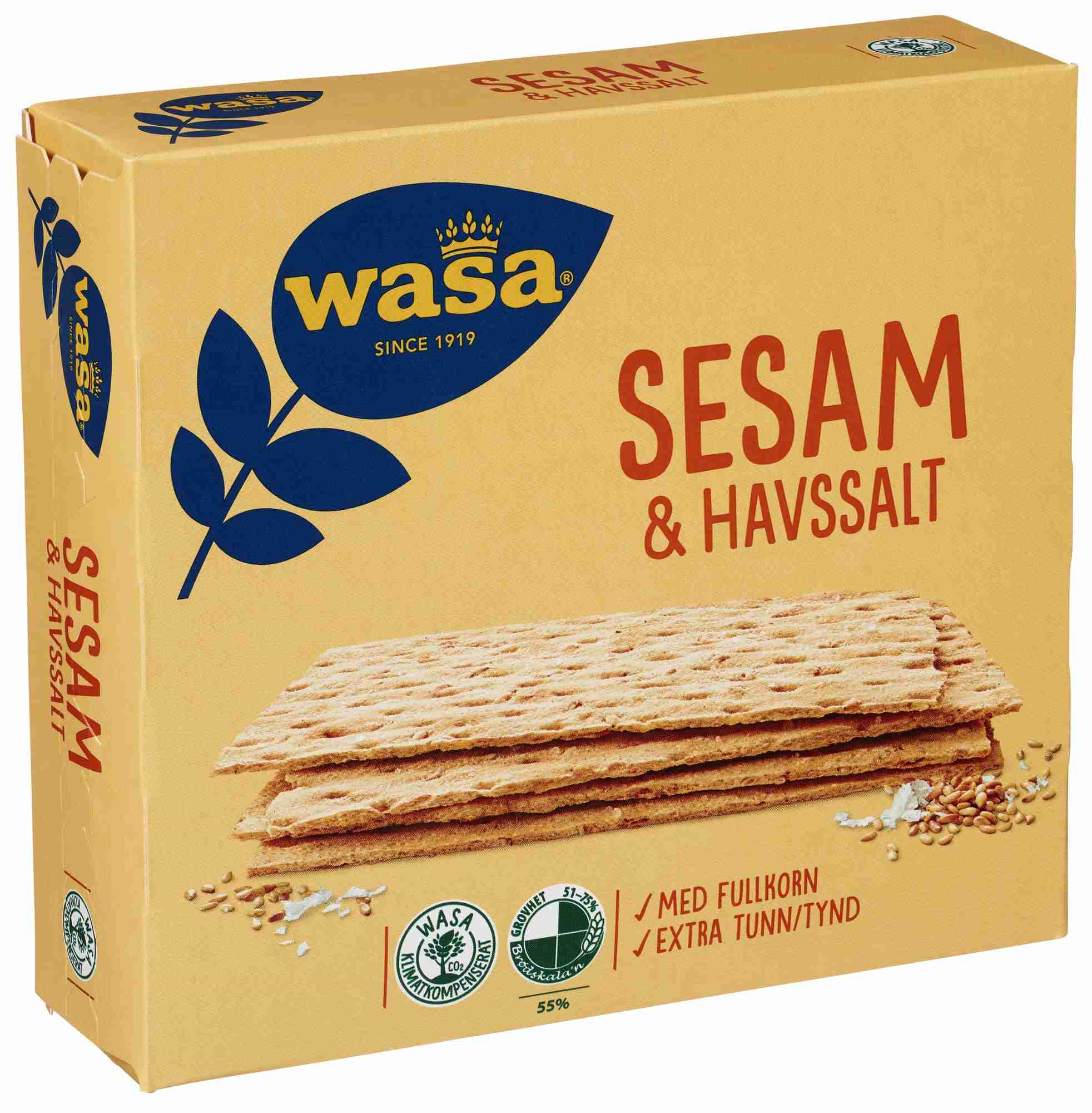 Sesame & sea salt   190g