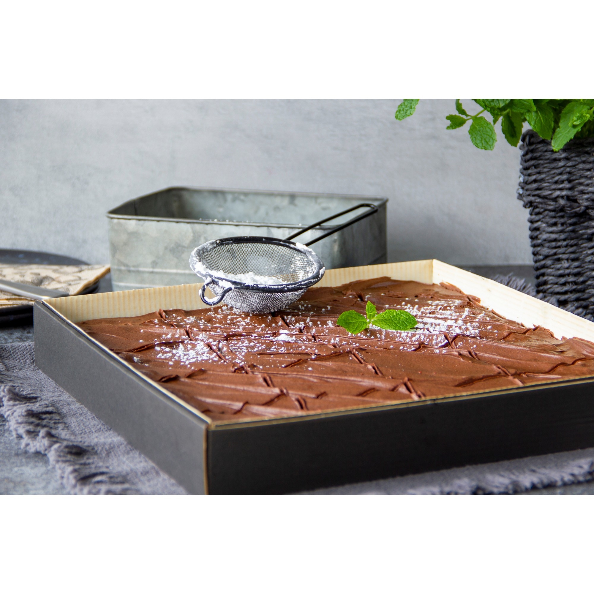Brownie vegan cake (16 bites)  1280g