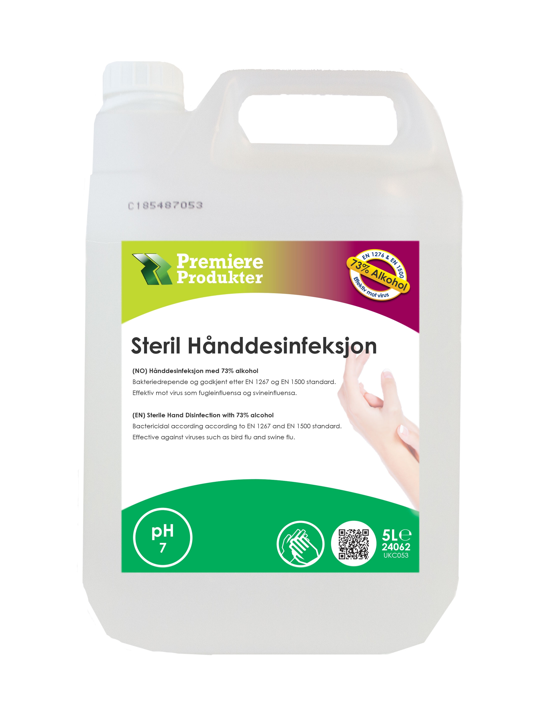 Steril hånddesinfeksjon   5l