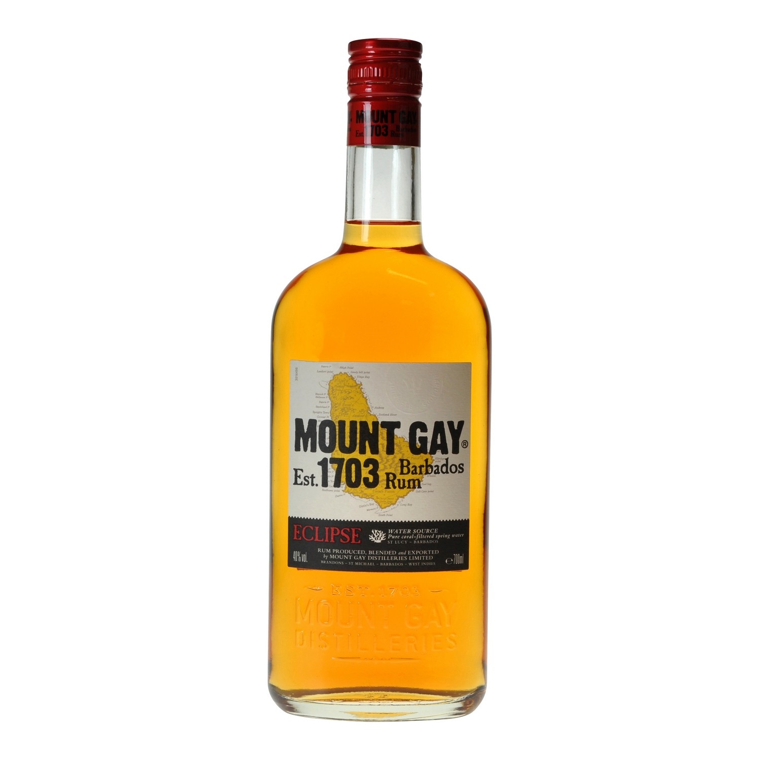 Mount gay rhum  40%  70cl