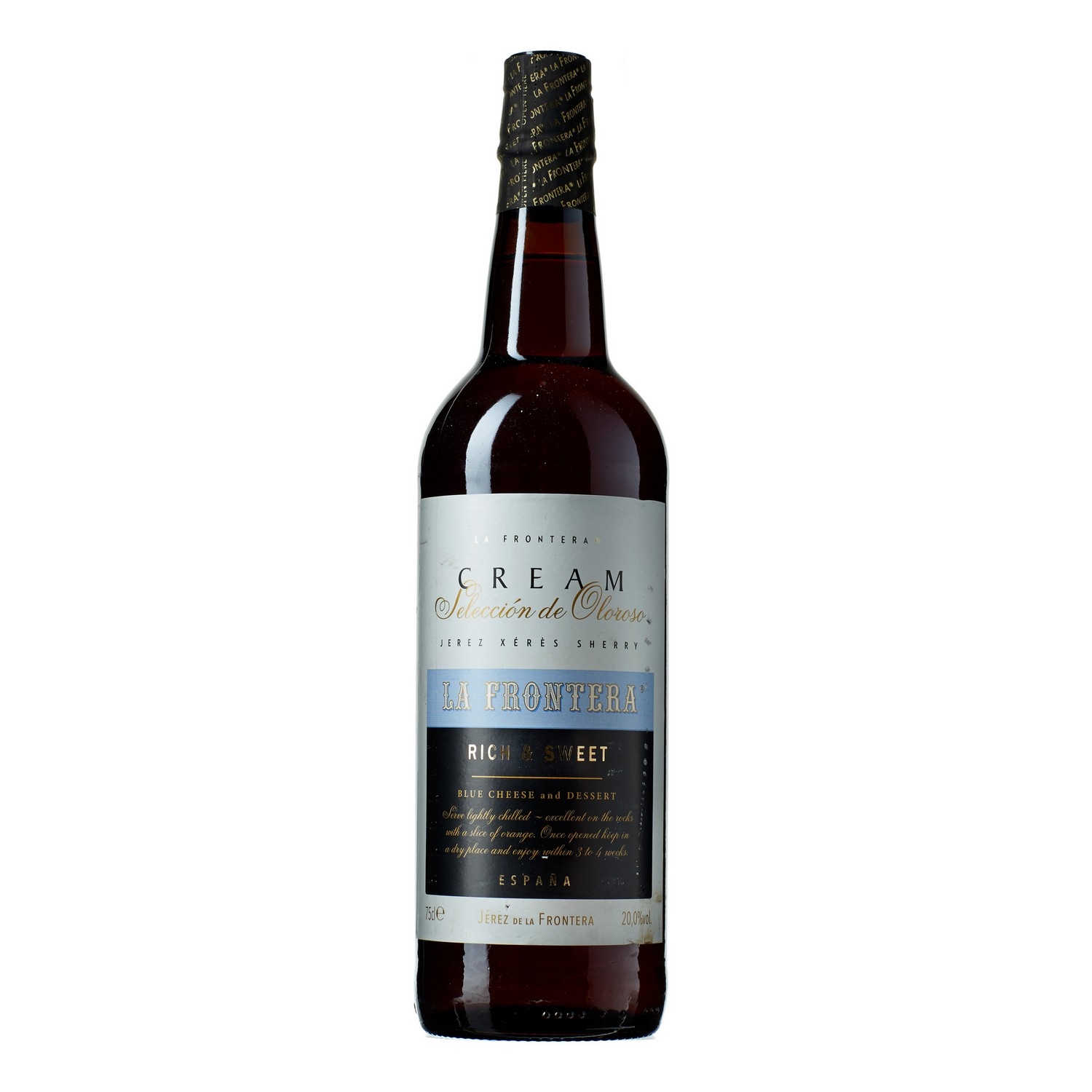 La frontera cream  18%  75cl