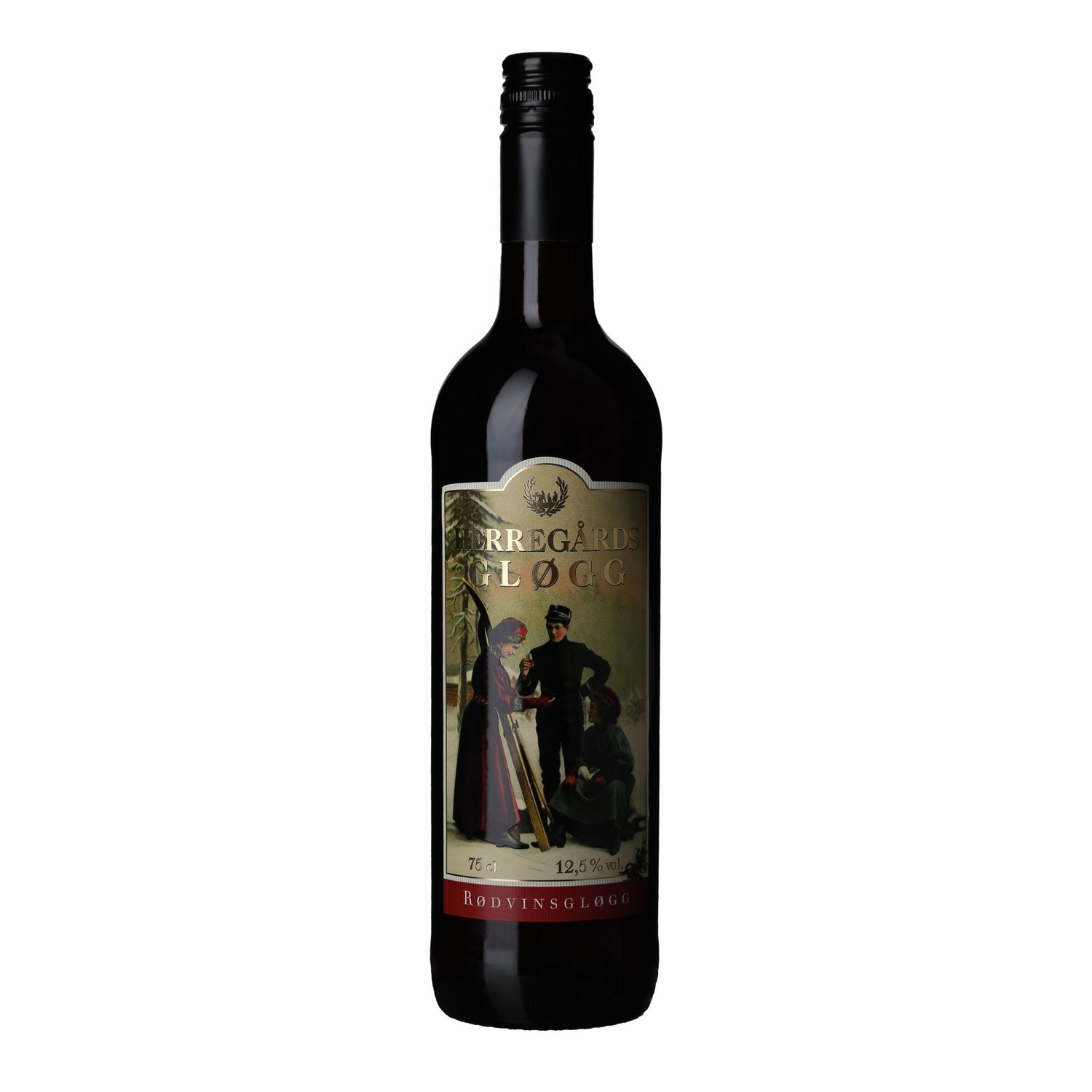 Rød herregårdsgløgg 12,5% 75cl