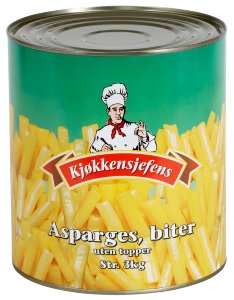 Asparges biter u/topp  3kg