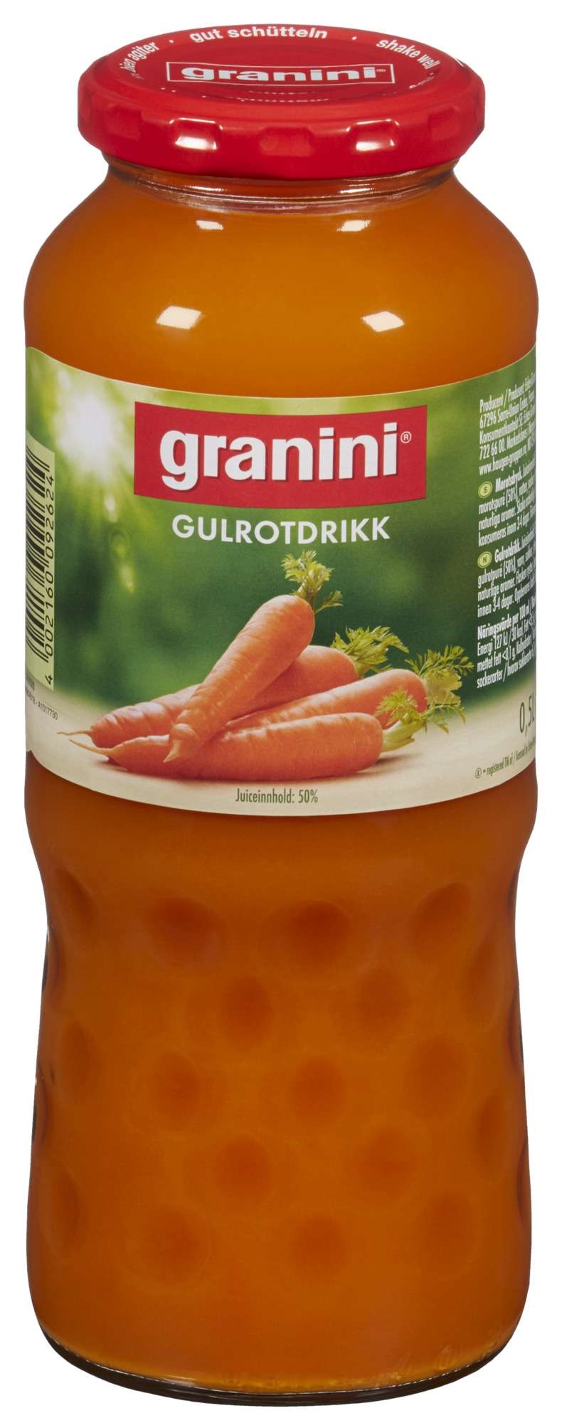 Carrot juice granini 0,5l
