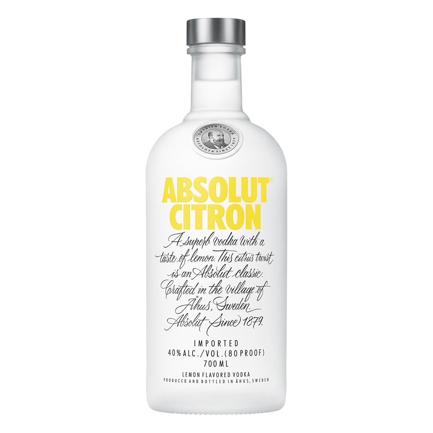 Absolut citron  40%  50cl