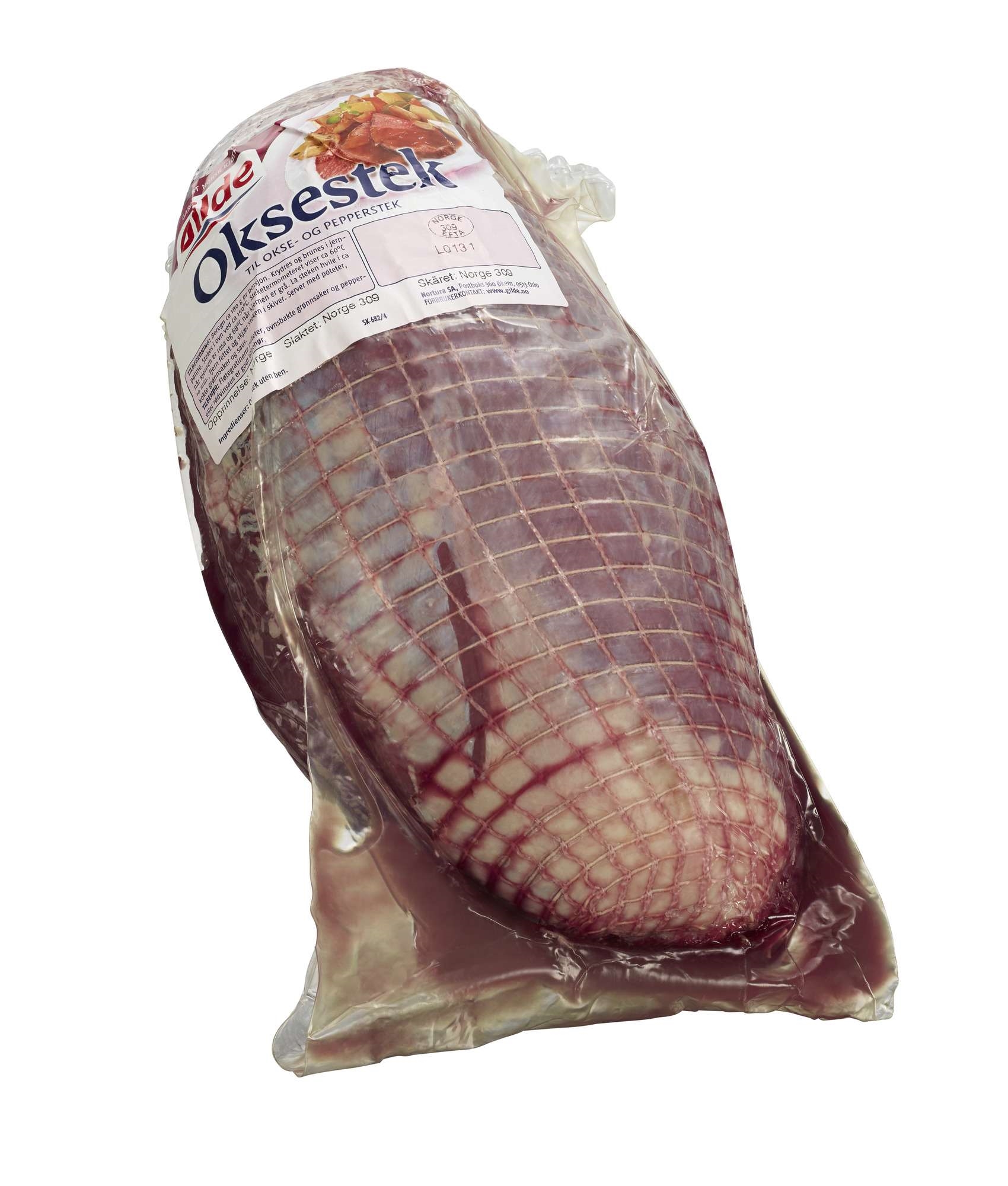 Oksestek surret 2xca1,5kg kg