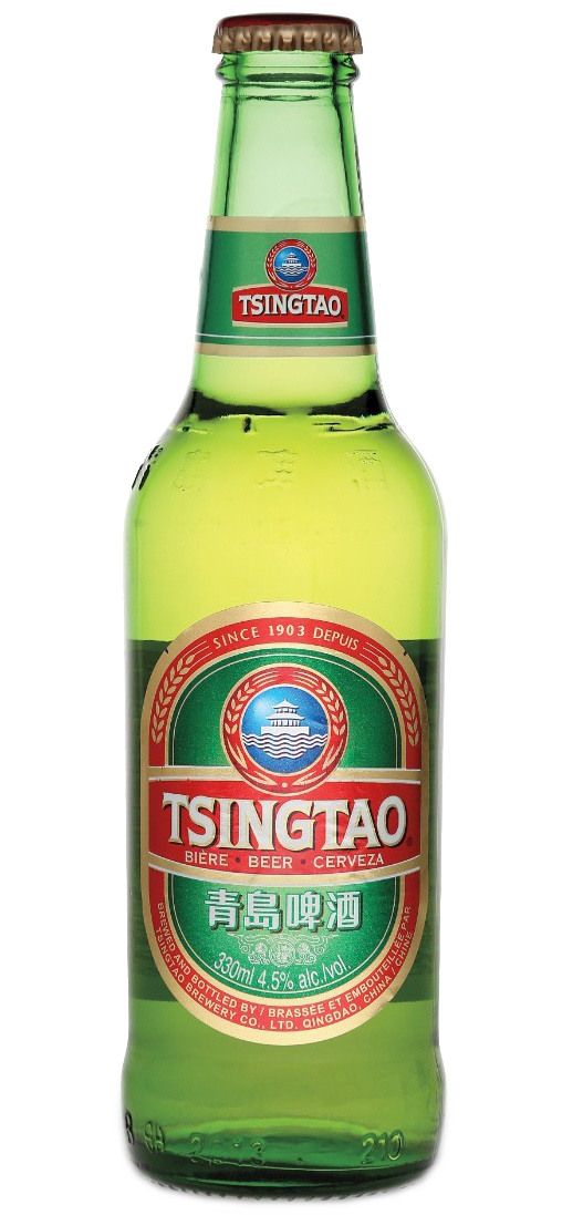 Tsingtao beer   4,7%   24x33cl