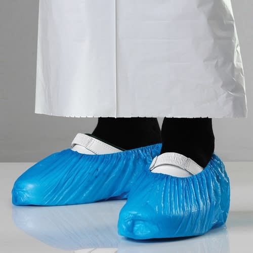 Shoe covers 18 blue one size   2000pce