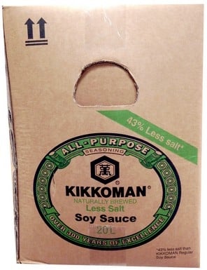 Soy sauce less salt   20l