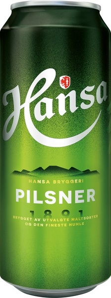 Hansa pilsner bx  4,5%  24x50cl