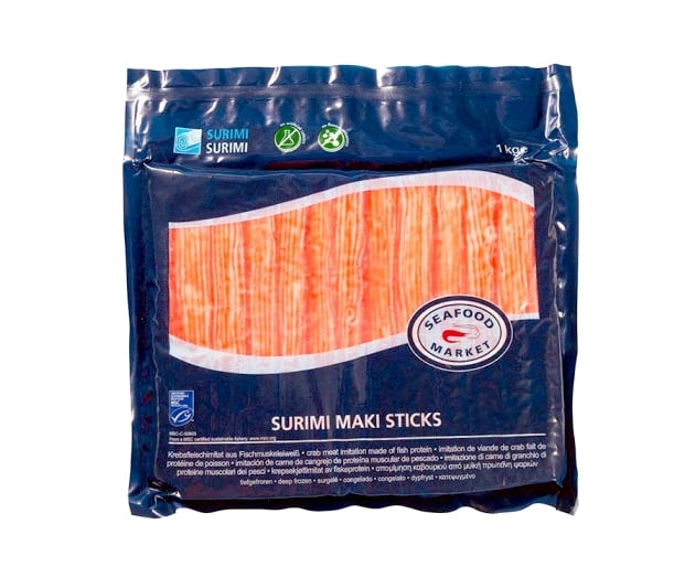 Surimi maki sticks 18cm 1kg