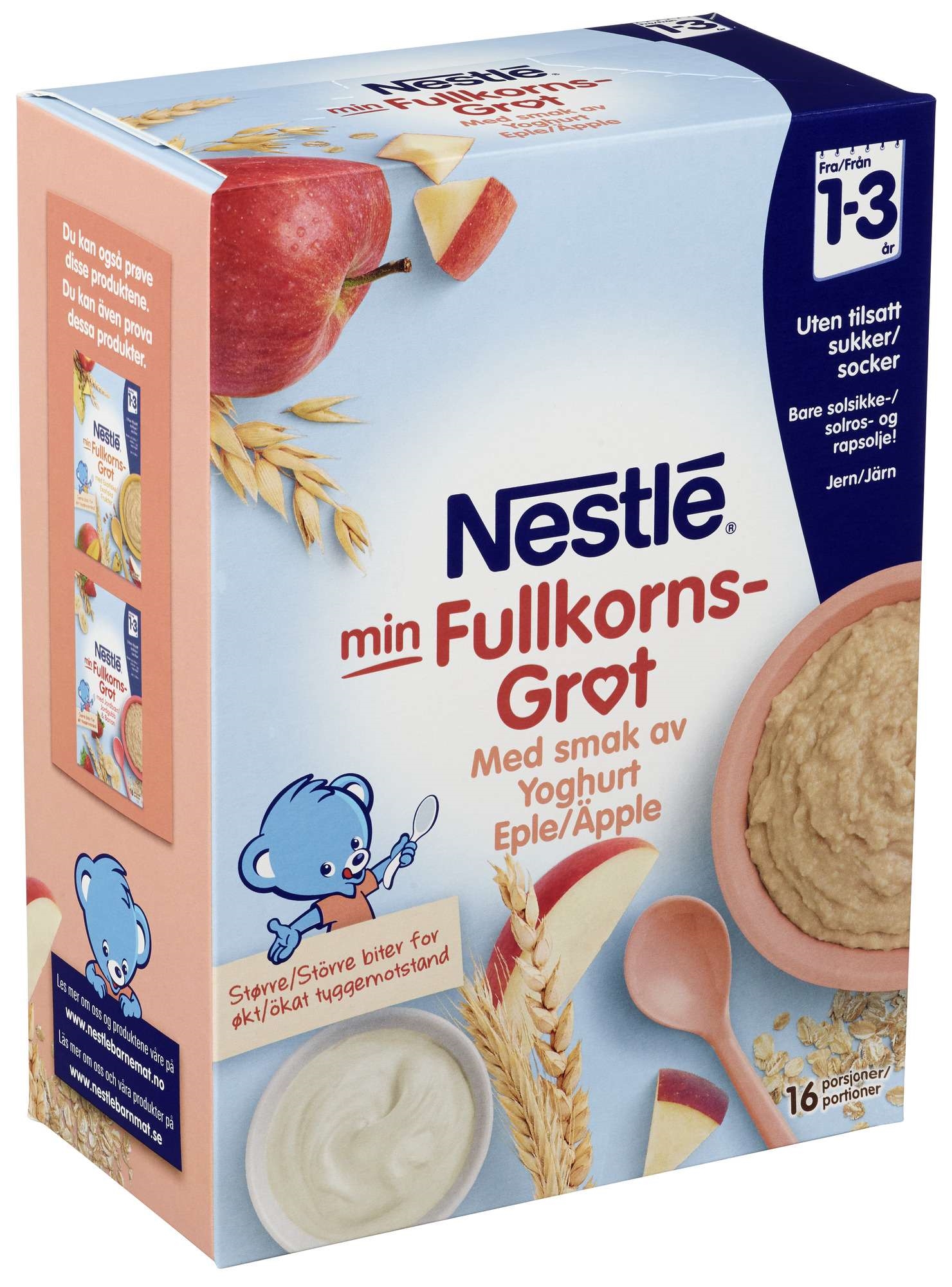 Min grøt fullk. yogh. eple 1år 480g