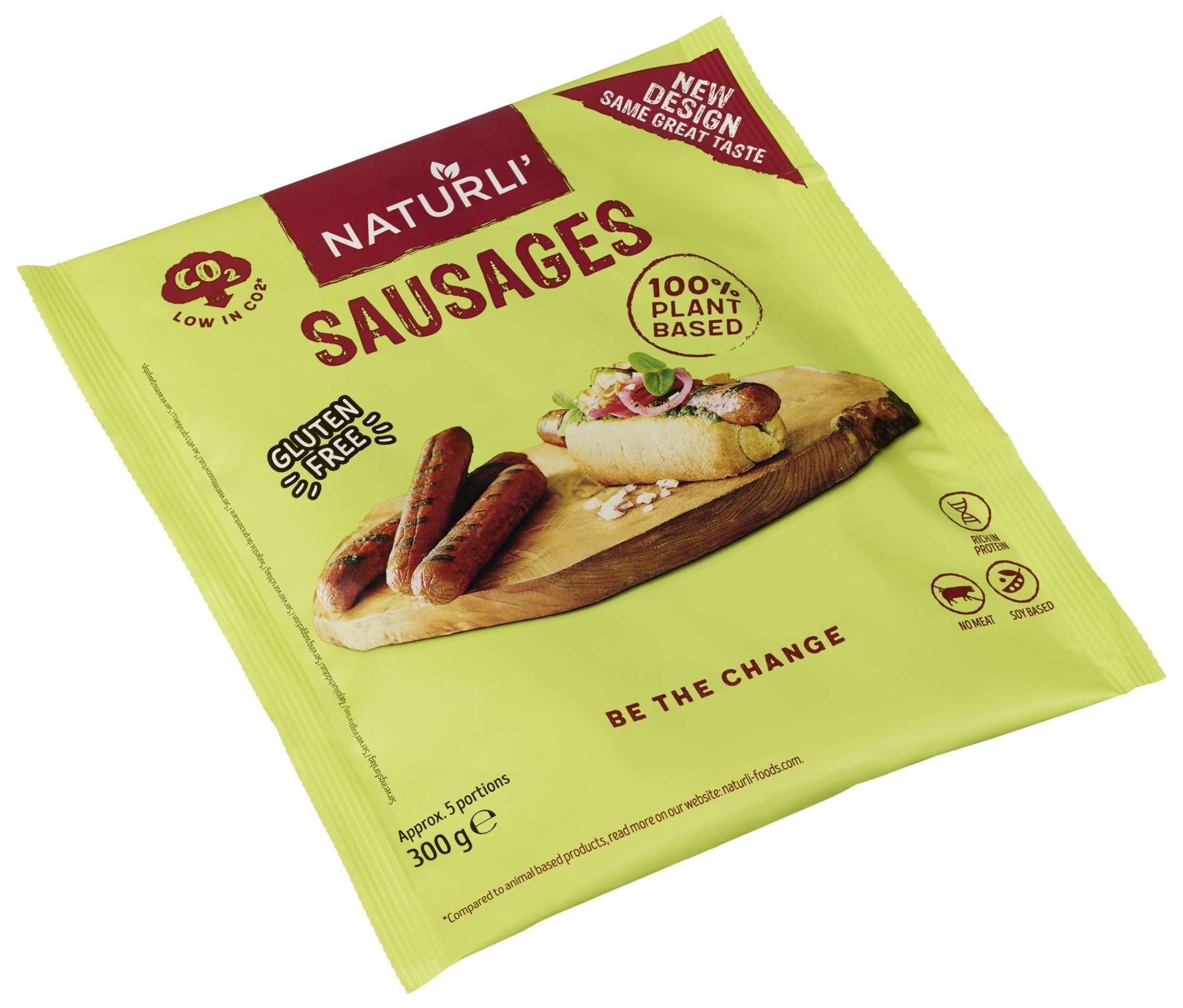 Naturli' sausages   300g