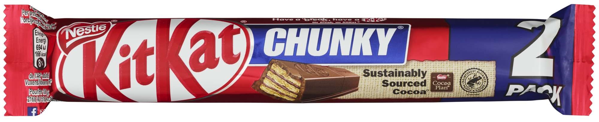 Kit kat chunky 2pk   64g