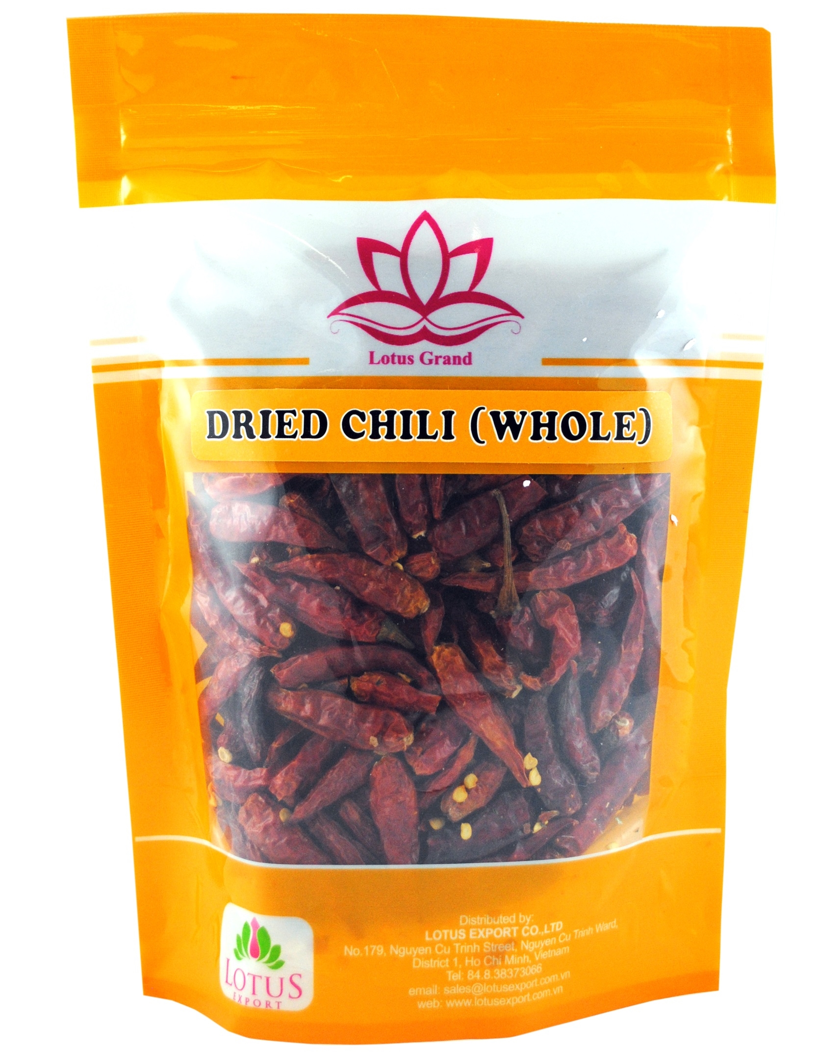 Chili dried (whole)   100g