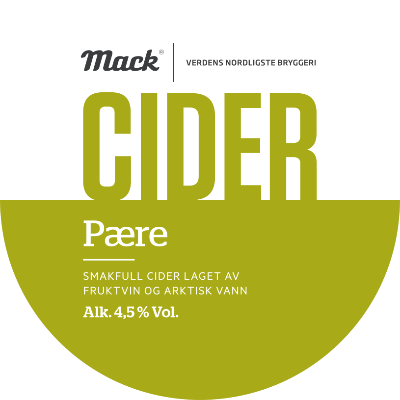 Mack cider pære keykeg   4,5%   30l
